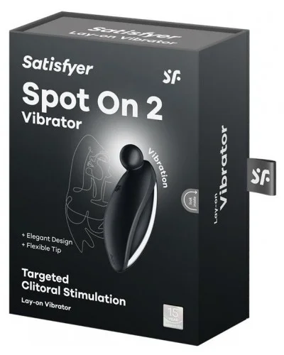 Stimulateur de Clitoris Spot On 2 Noir sextoys et accessoires sur La Boutique du Hard