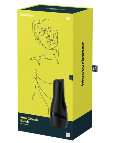 Masturbateur Satisfyer Men Classic Noir pas cher