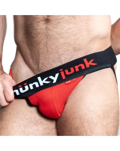 Jockstrap Oxjok Hunker Rouge sextoys et accessoires sur La Boutique du Hard