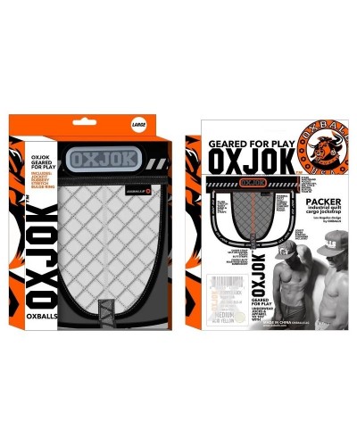 Jockstrap Oxjok Packer Blanc sextoys et accessoires sur La Boutique du Hard