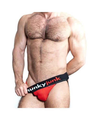 Jockstrap Oxjok Hunker Rouge sextoys et accessoires sur La Boutique du Hard