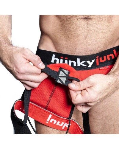 Jockstrap Oxjok Hunker Rouge sextoys et accessoires sur La Boutique du Hard