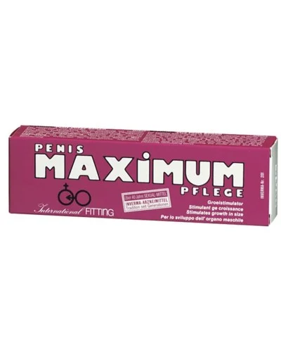 Crème pour le pénis Maximum 45ml sextoys et accessoires sur La Boutique du Hard