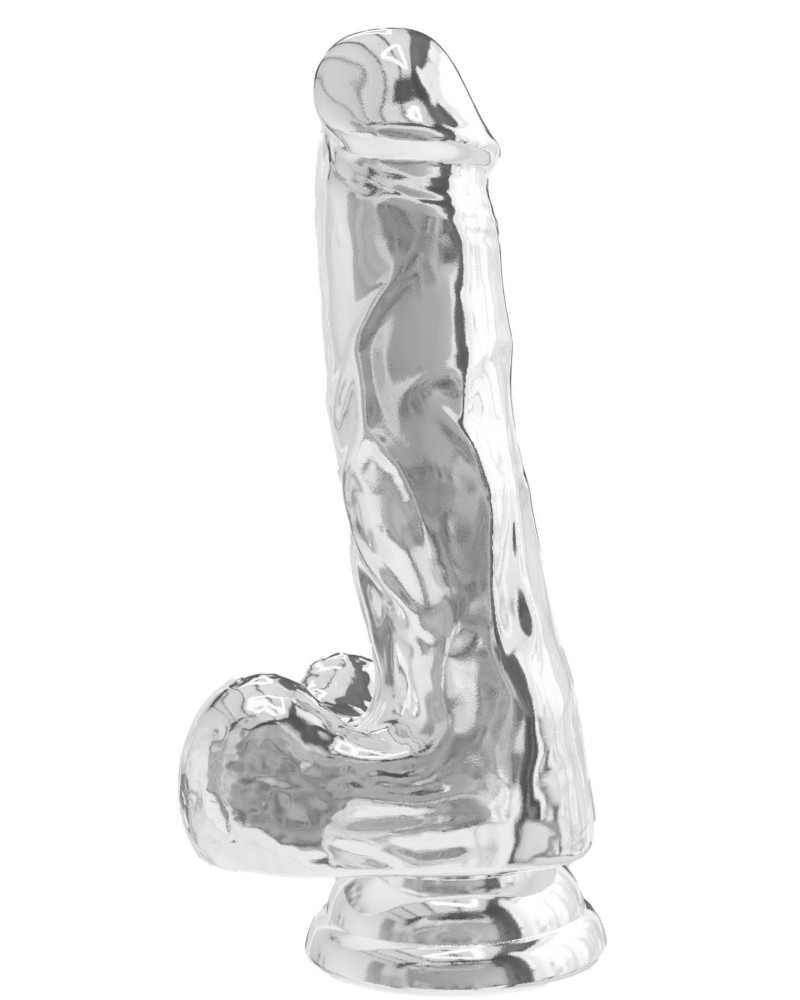 Gode Réaliste Diamond Dick 13.5 x 3.7cm Transparent sextoys et accessoires sur La Boutique du Hard