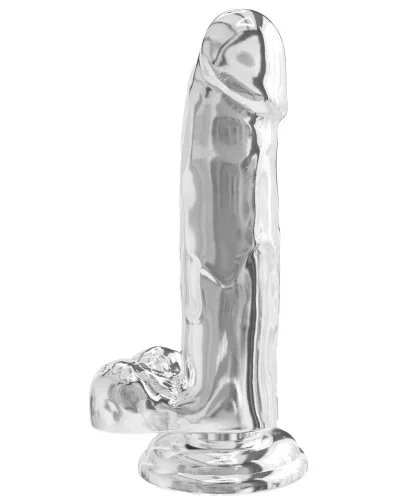 Gode Réaliste Diamond Dick 15.5 x 4cm Transparent sextoys et accessoires sur La Boutique du Hard