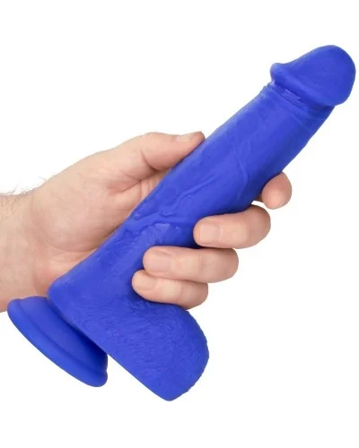 Gode vibrant Captain 16 x 4 cm Bleu sextoys et accessoires sur La Boutique du Hard