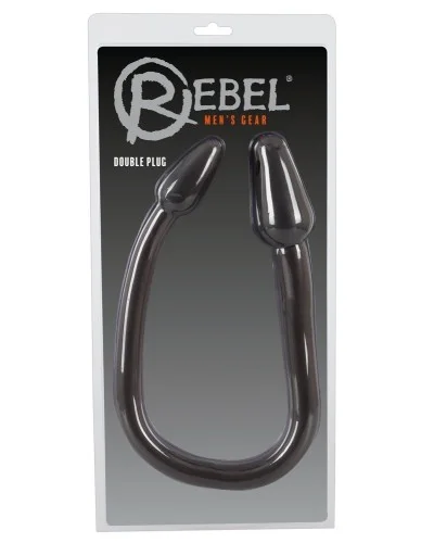 Gode Double Plug Rebel 76 x 5.1cm sextoys et accessoires sur La Boutique du Hard