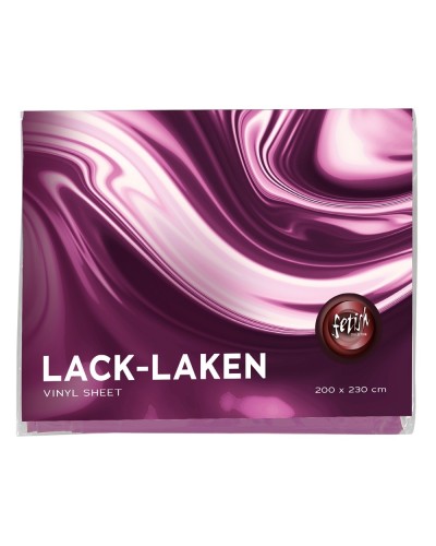 Drap en Vinyl Lack Rose 200 x 230cm sextoys et accessoires sur La Boutique du Hard