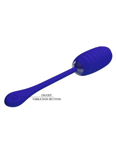 Oeuf Vibrant Kirk 8 x 3.5cm Indigo sextoys et accessoires sur La Boutique du Hard