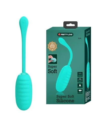 Oeuf Vibrant Kirk 8 x 3.5cm Turquoise sextoys et accessoires sur La Boutique du Hard