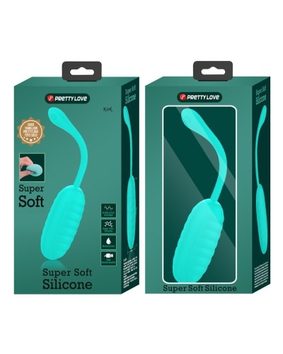 Oeuf Vibrant Kirk 8 x 3.5cm Turquoise sextoys et accessoires sur La Boutique du Hard