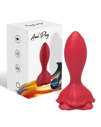 Plug Vibrant Roses Petals 7 x 3cm sextoys et accessoires sur La Boutique du Hard