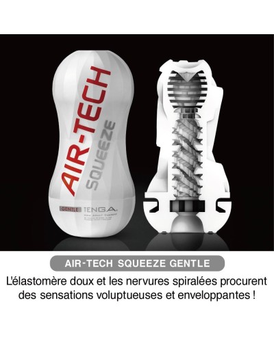 Masturbateur Tenga Gentle Air-Tech Squeeze pas cher