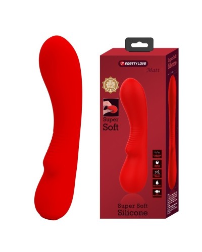 Stimulateur Prostatique Vibrant Matt 15 x 4cm Rouge sextoys et accessoires sur La Boutique du Hard