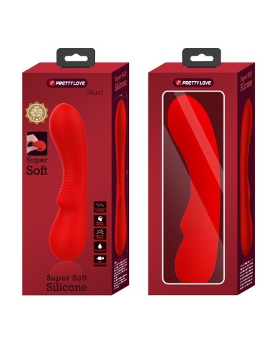 Stimulateur Prostatique Vibrant Matt 15 x 4cm Rouge sextoys et accessoires sur La Boutique du Hard