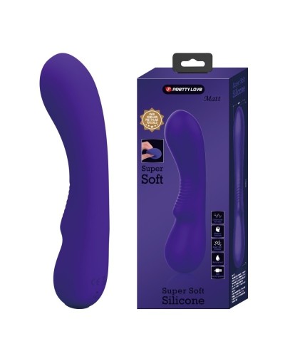 Stimulateur Prostatique Vibrant Matt 15 x 4cm Indigo sextoys et accessoires sur La Boutique du Hard