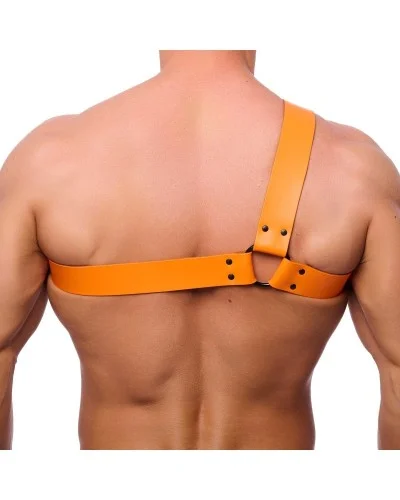 Harnais en cuir Half Orange sextoys et accessoires sur La Boutique du Hard