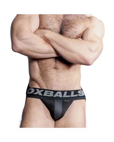 Jockstrap Oxjok Airmesh Noir sextoys et accessoires sur La Boutique du Hard