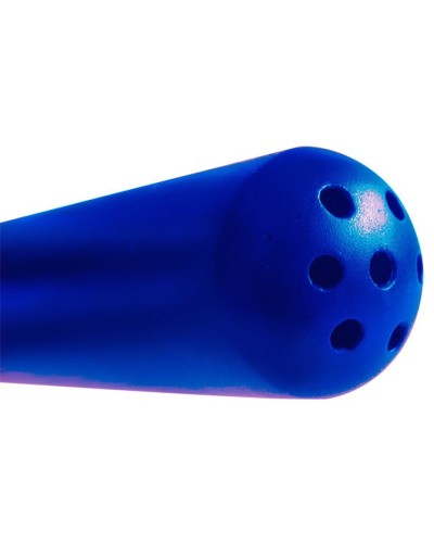 Embout de lavement en Acier Inoxydable Metalcolors 15 x 2cm Bleu sextoys et accessoires sur La Boutique du Hard