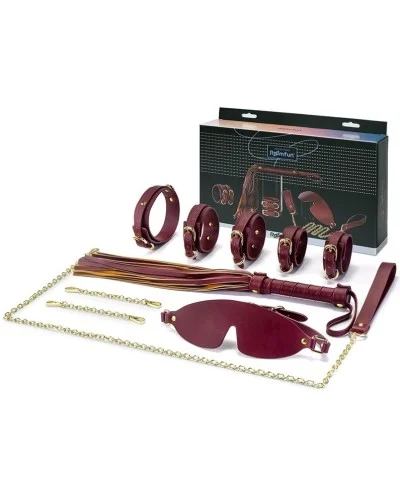 Coffret SM 5 Pièces Sex Navy Bordeaux sextoys et accessoires sur La Boutique du Hard