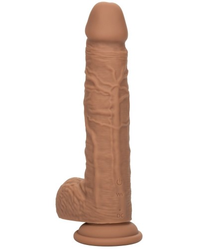 Gode Éjaculateur Vibrant Fuck Squirting 17 x 4.2cm Marron sextoys et accessoires sur La Boutique du Hard