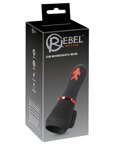 Masturbateur de gland Glans Rebel 10 Vibrations sextoys et accessoires sur La Boutique du Hard