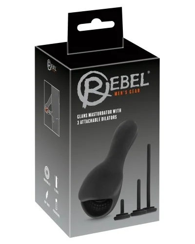 Masturbateur de gland et Tige d'urètre Glans Vibe Rebel sextoys et accessoires sur La Boutique du Hard