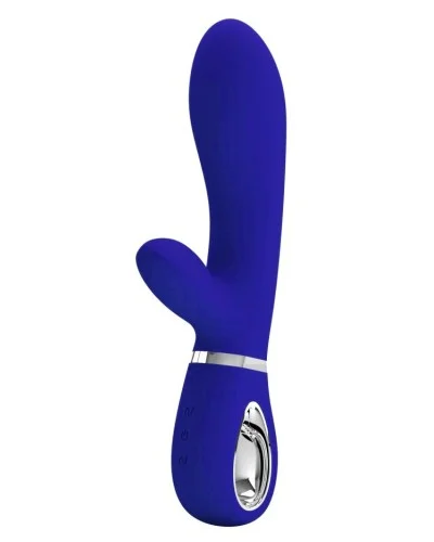 Vibro Rabbit Thomas 11 x 3.8cm Indigo sextoys et accessoires sur La Boutique du Hard