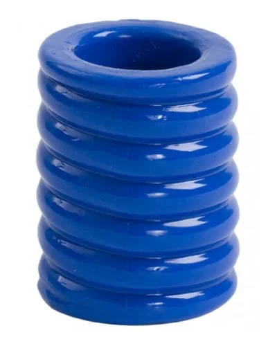 Ballstretcher Cock Cage 50mm Bleu pas cher