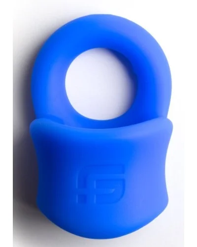 Ballstretcher Baller Ring 32 mm - Hauteur 35 mm Bleu sextoys et accessoires sur La Boutique du Hard