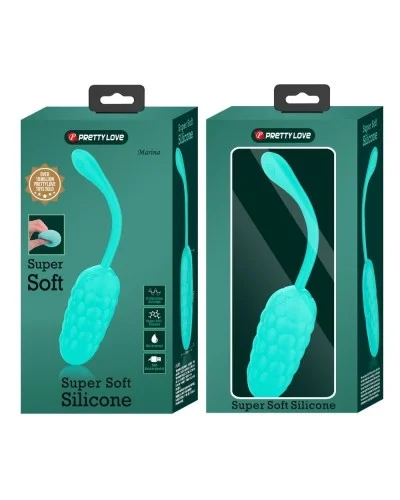 Oeuf Vibrant Marina 8 x 3.3cm Turquoise sextoys et accessoires sur La Boutique du Hard