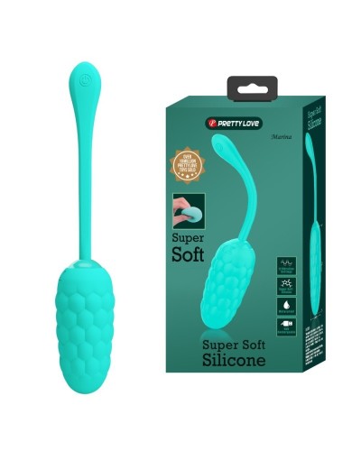 Oeuf Vibrant Marina 8 x 3.3cm Turquoise sextoys et accessoires sur La Boutique du Hard