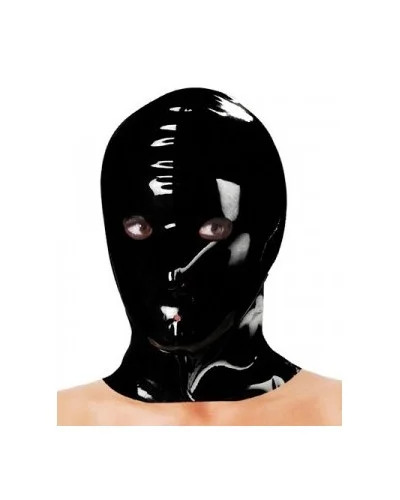 Cagoule Latex Noire sextoys et accessoires sur La Boutique du Hard