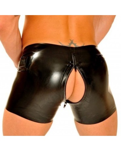 Short en Latex Coupe cycliste avec Zip sextoys et accessoires sur La Boutique du Hard