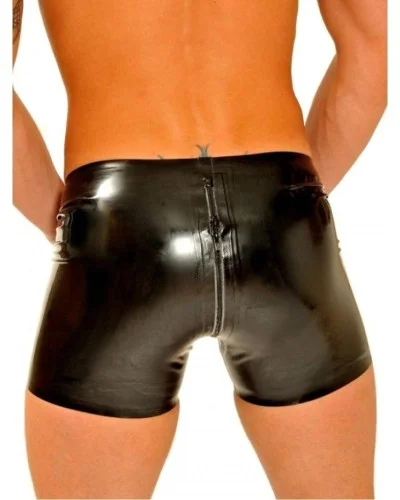 Short en Latex Coupe cycliste avec Zip sextoys et accessoires sur La Boutique du Hard