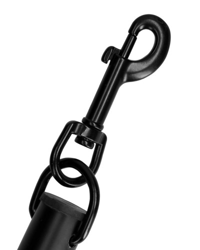 Barre d'Attaches Ajustable Spreaderiron 96 cm Noire sextoys et accessoires sur La Boutique du Hard