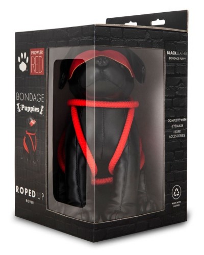 Chien en Simili Rover 24cm Noir sextoys et accessoires sur La Boutique du Hard