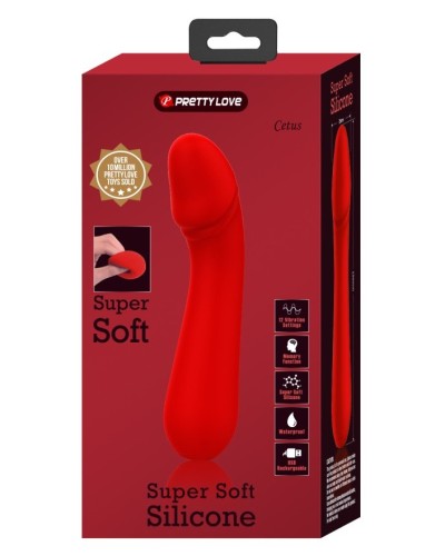 Stimulateur Prostatique CETUS 15 x 3.5cm Rouge sextoys et accessoires sur La Boutique du Hard