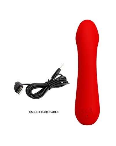 Stimulateur Prostatique CETUS 15 x 3.5cm Rouge sextoys et accessoires sur La Boutique du Hard