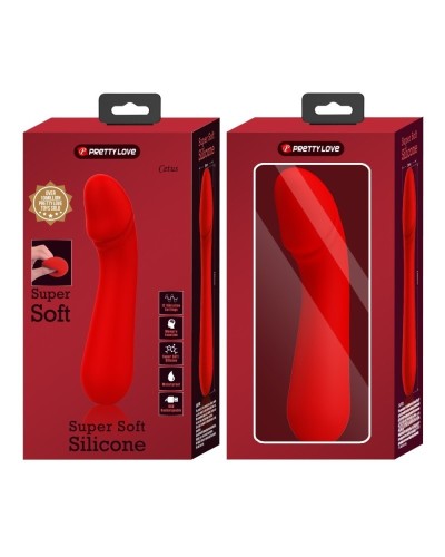 Stimulateur Prostatique CETUS 15 x 3.5cm Rouge sextoys et accessoires sur La Boutique du Hard