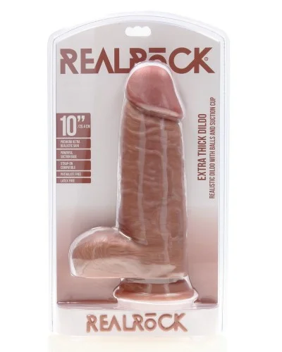 Gode Extra Thick 21 x 8cm Marron sextoys et accessoires sur La Boutique du Hard