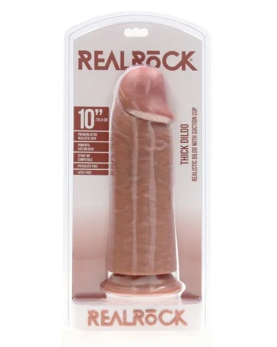 Gode Extra Thick 25.5 x 8 cm Marron sextoys et accessoires sur La Boutique du Hard