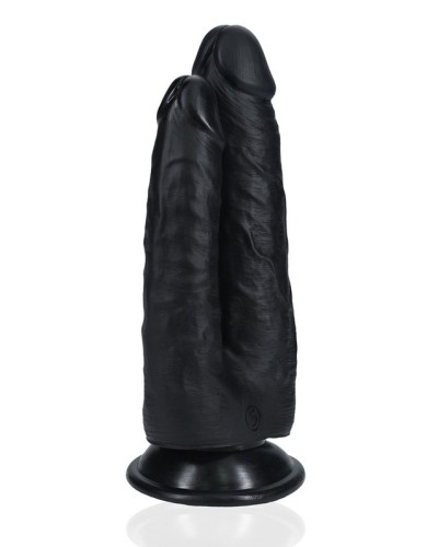 Double Gode Double Trouble 15 x 4.5cm Noir sextoys et accessoires sur La Boutique du Hard