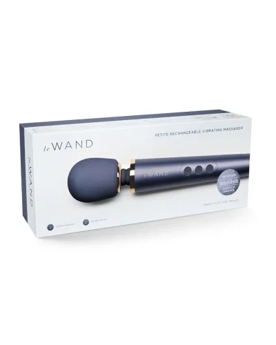 Wand Petite 25cm Tête 47mm Bleu Navy sextoys et accessoires sur La Boutique du Hard