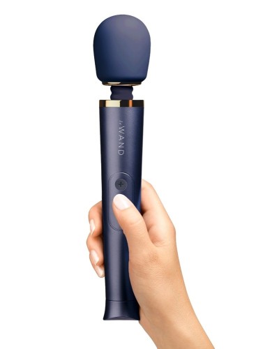 Wand Petite 25cm Tête 47mm Bleu Navy sextoys et accessoires sur La Boutique du Hard