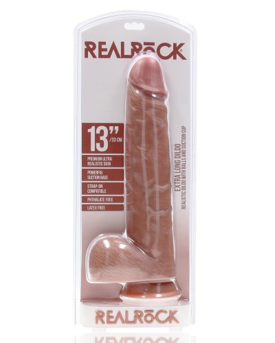 Gode Extra Long 26.5 x 6.5cm Marron sextoys et accessoires sur La Boutique du Hard