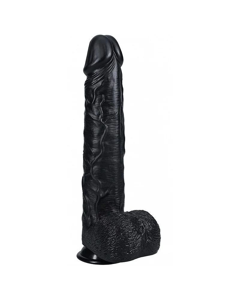 Gode Extra Long 29 x 7cm Noir sextoys et accessoires sur La Boutique du Hard