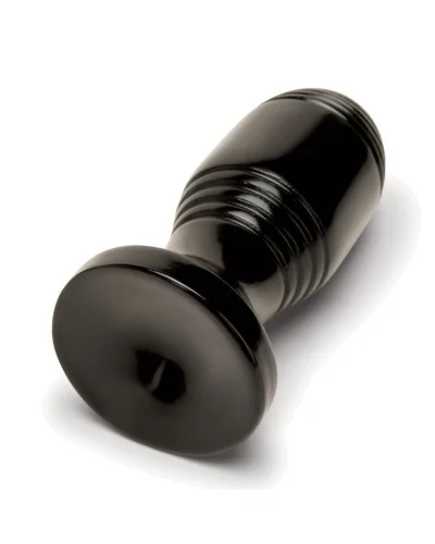 Plug Ribbed Plug 10.5 x 5 cm Noir sextoys et accessoires sur La Boutique du Hard