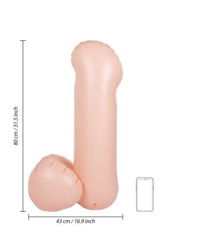 Pénis Gonflable Blow Me Up 80cm sextoys et accessoires sur La Boutique du Hard