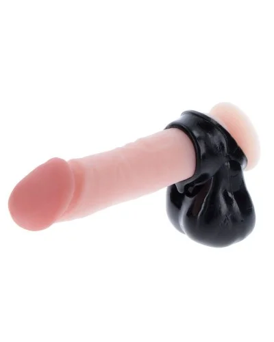 Sac à bourses souple Scrotum Holder Noir sextoys et accessoires sur La Boutique du Hard